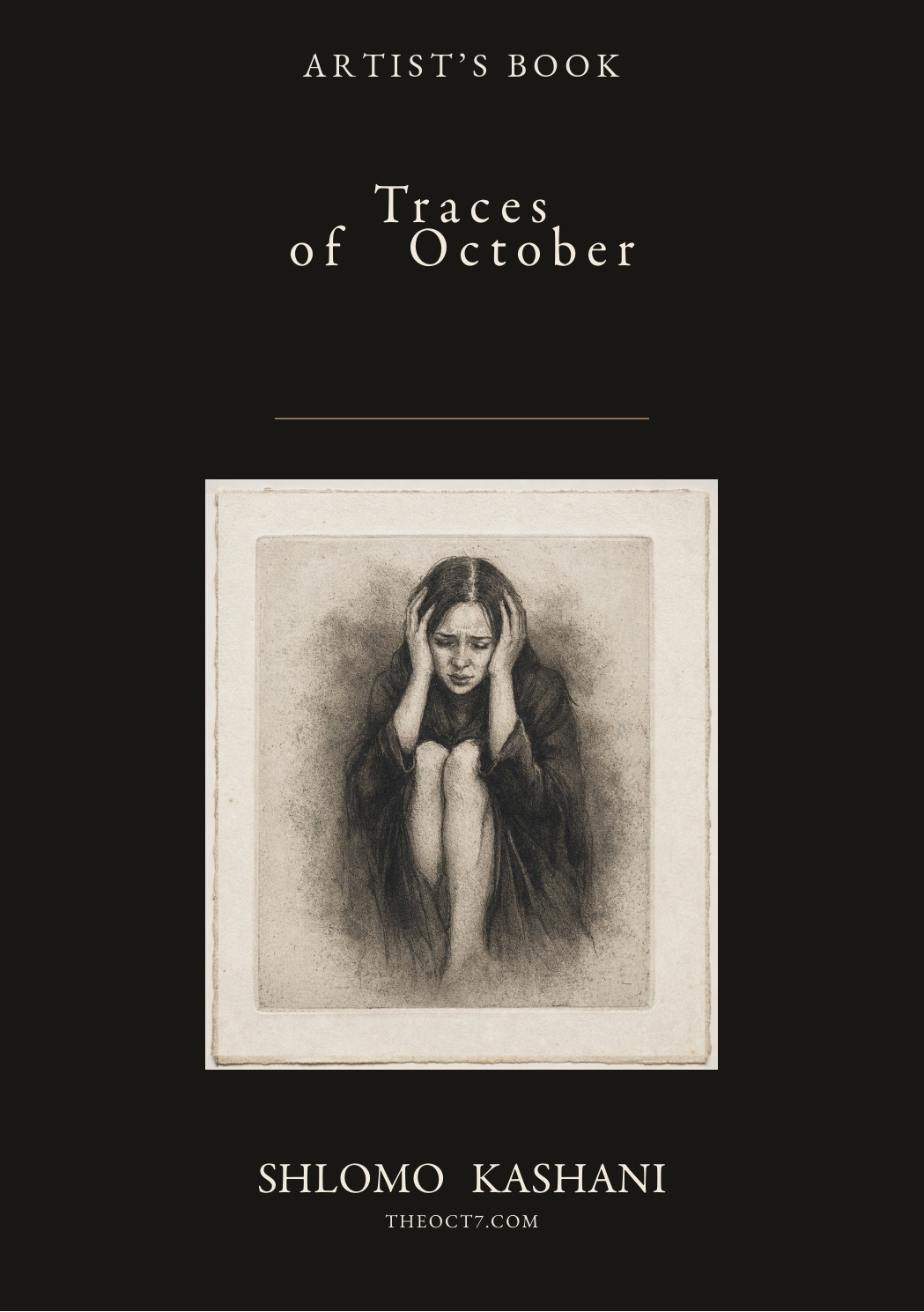 English Traces of October art book cover